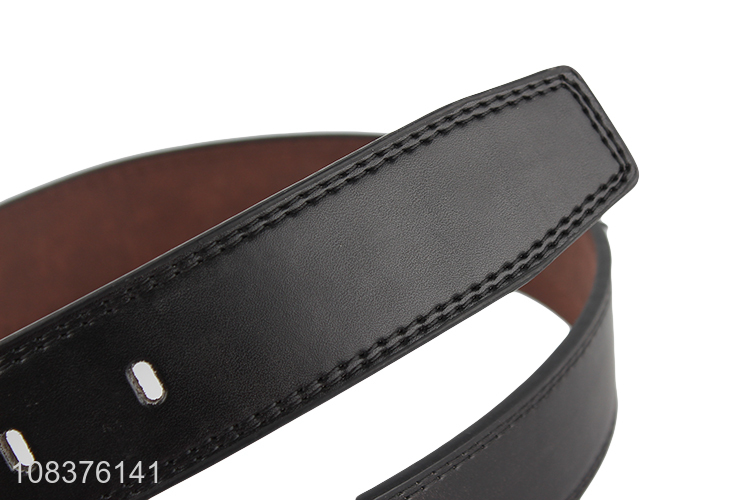 China supplier men's casual belt metal pin bucket belt jeans belt