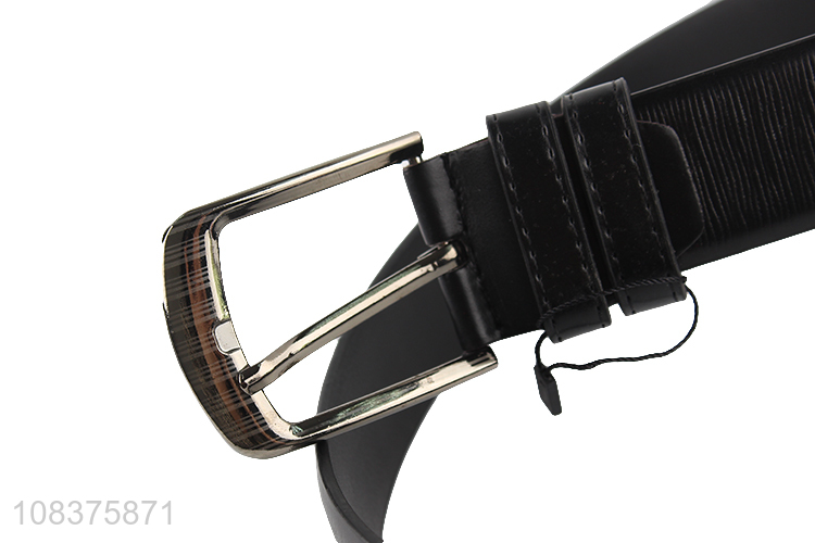 Hot product classic faux leather belt casual dress belt for men