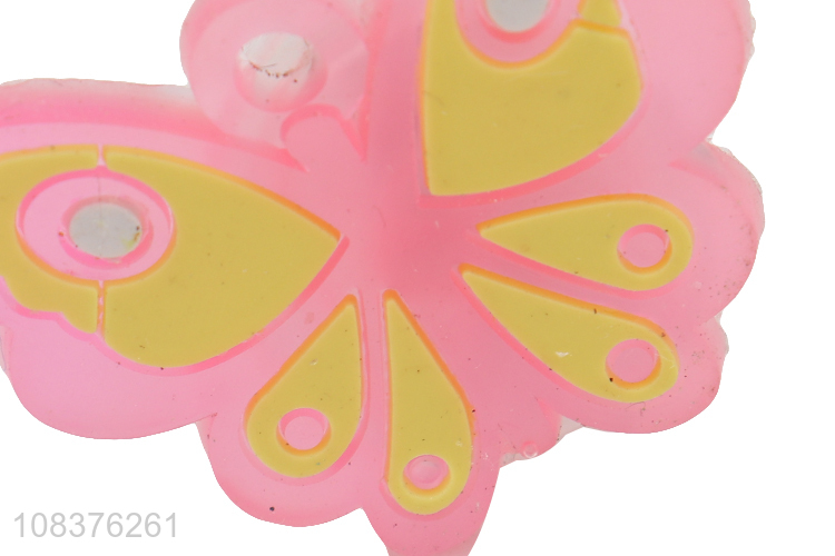 Factory price glowing butterfly ring finger ring wholesale