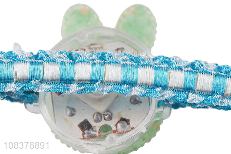 Yiwu wholesale cute glowing bracelet flashing bracelet