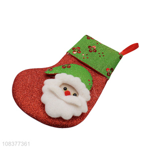 China factory cute santa claus christmas socks for sale