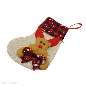 Wholesale from china hanging christmas socks for decoration