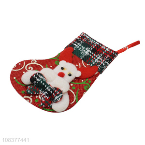China products hanging christmas socks for decoration
