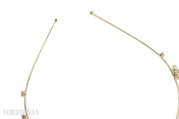 High Quality Fashion Hair Clasp Alloy Hair Hoop