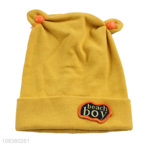 Factory Direct Sale Cute Baby Hat Breathable Cotton Hat
