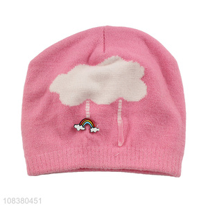 New Arrival Knitted Jacquard Hat Infant Baby Hat