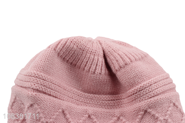 Wholesale Comfortable Knitted Hat Kids Beanie For Children