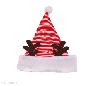 New arrival cute polyester christmas hat festival christmas props