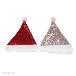 Popular Products Creative Sequin Christmas Hat for Christmas