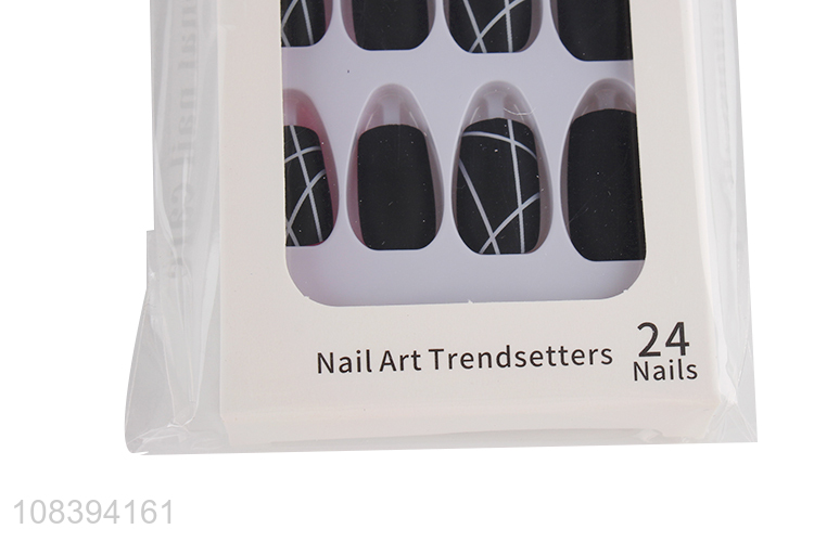 New-style hand painted press on false nails fake nails for women