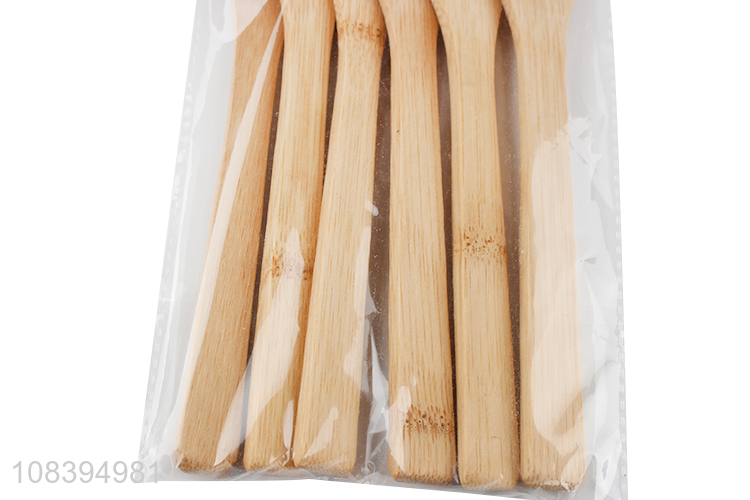 Yiwu direct sale bamboo fork disposable dinner fork