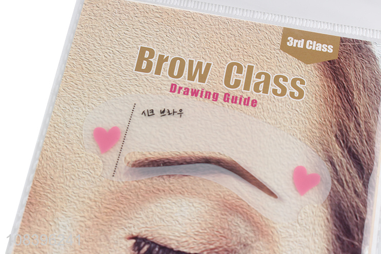 Bottom price eyebrow stencil eyebrow drawing guide for women