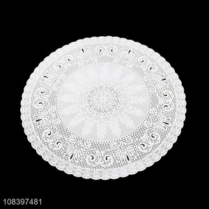 High quality pvc placemat doilies for holiday party decoration