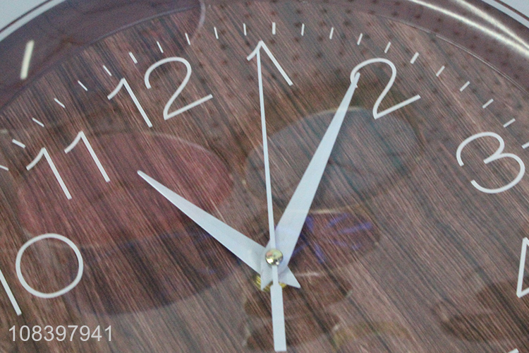 Retro Design Round Quartz Wall Clock Home Decor for Sale