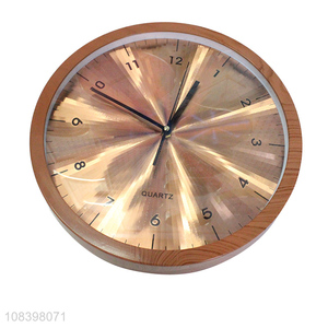 Hot products retro modern wall clock round silent clock