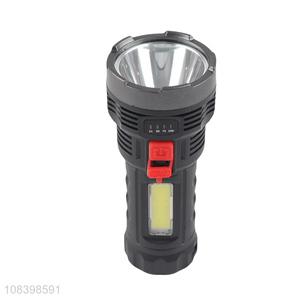 Wholesale outdoor usb charging strong light flashlight led torch light
