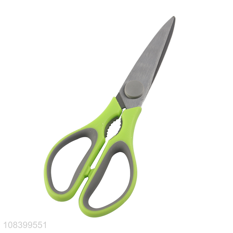 Wholesale price stainless steel kitchen scissors with cover