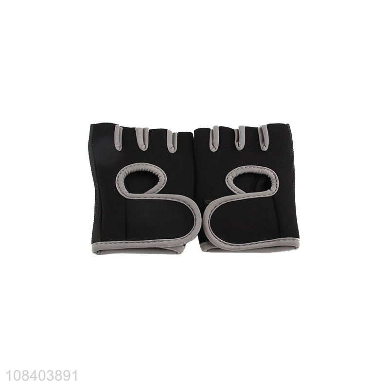 Factory supply half-finger palm support for weight lifting protection