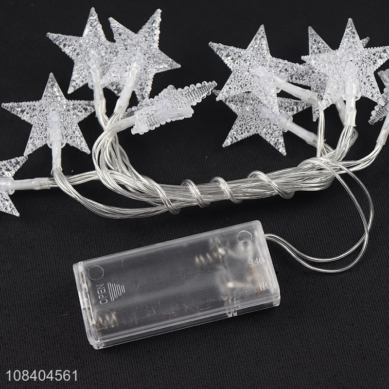 New Arrival Plastic Christmas String Lights with Battery