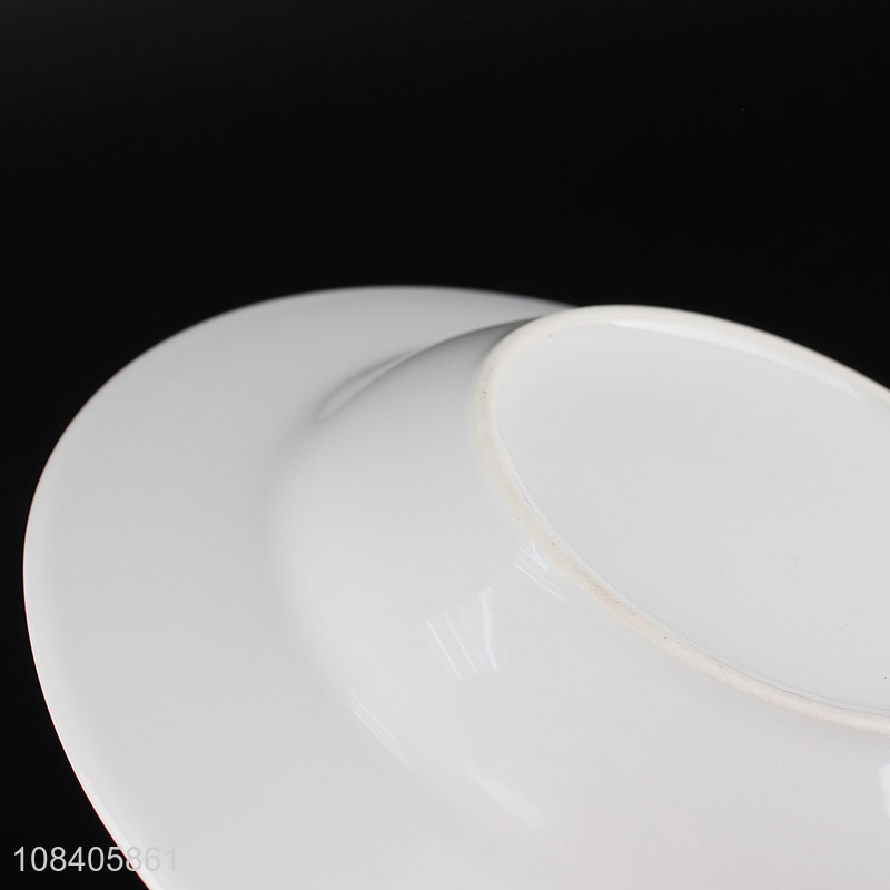 Yiwu market ceramic durable tableware plate with top quality