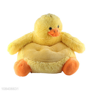 Wholesale Price Cute Plush Duck Sofa Home Floor Cushion