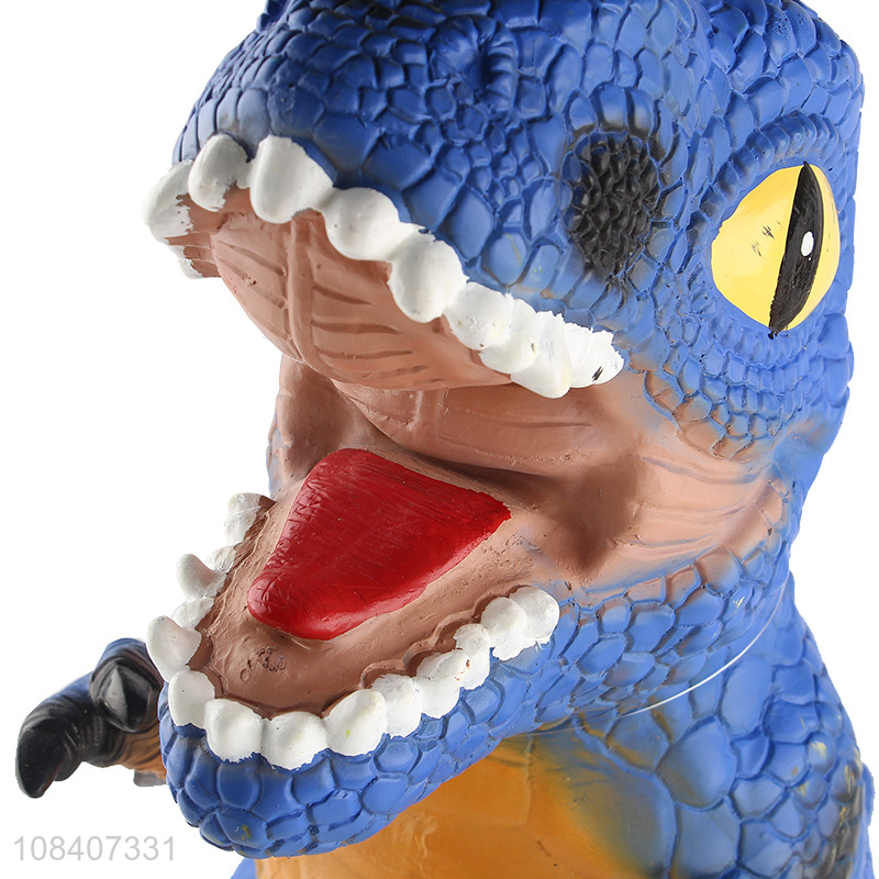 China supplier simulation dinosaur toy with sound & light for boys girls