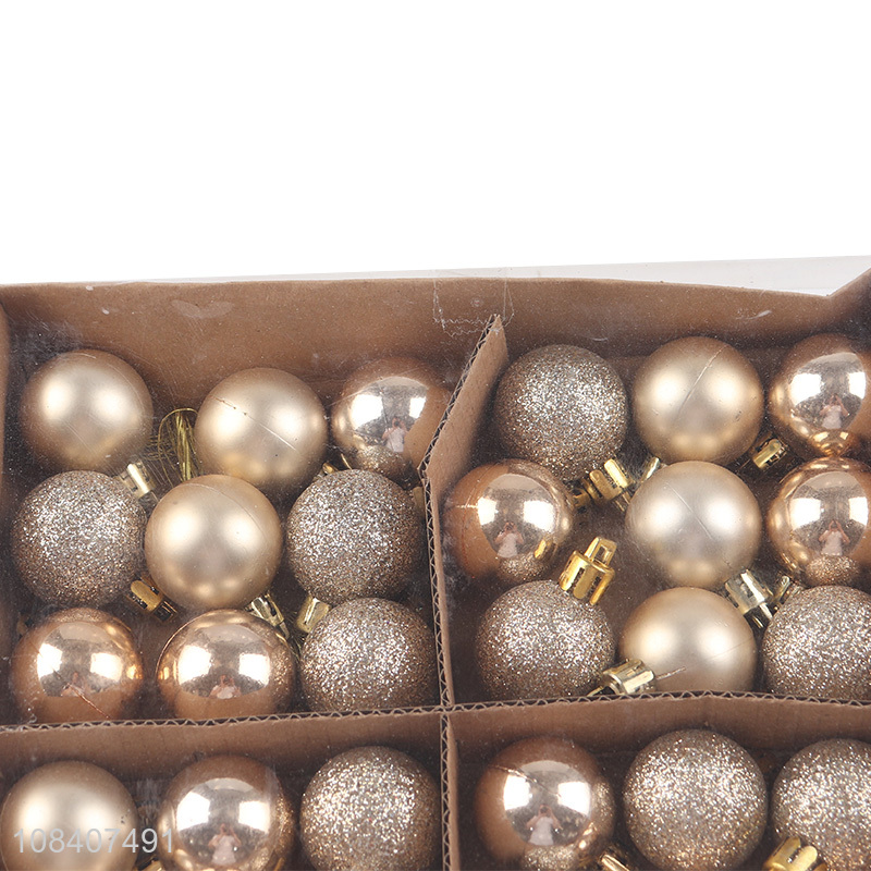 Yiwu Direct Sale 36pcs Christmas Balls Ornaments For Festival