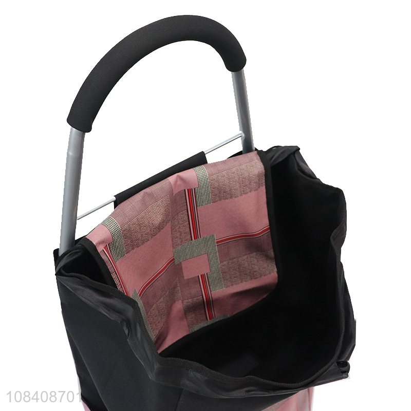 Yiwu wholesale outdoor portable folding shopping cart