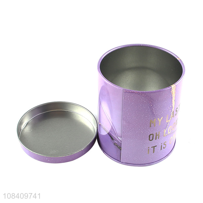 Factory price snack packing metal boxes cans for sale