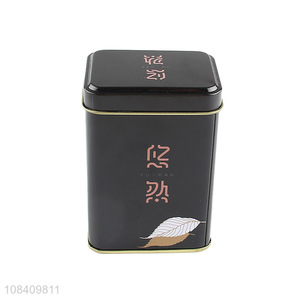 Good selling delicate design metal tin tea box tea cans