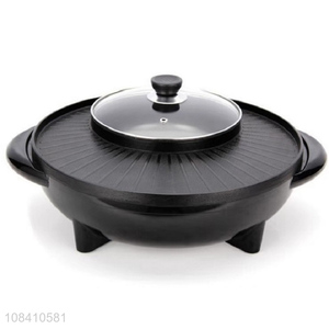 Most popular smokeless multifunctional barbecue electric hot pot