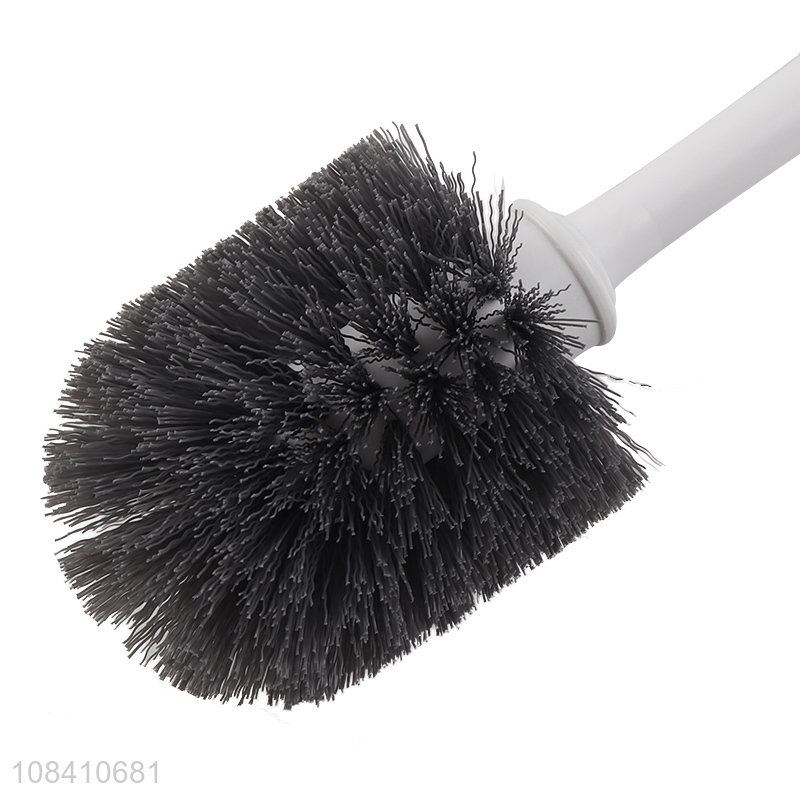 Wholesale price long handle plastic toilet brush cleaning brush