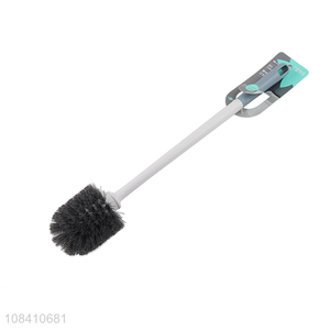 Wholesale price long handle plastic toilet brush cleaning brush