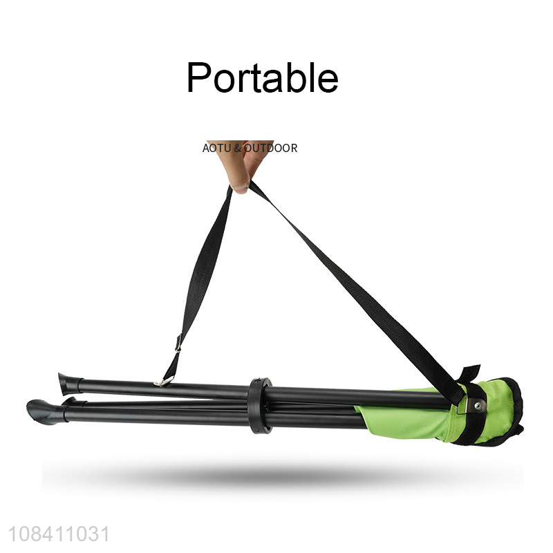 Wholesale portable folding three-legged stool for camping hiking fishing