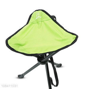 Wholesale portable folding three-legged stool for camping hiking fishing