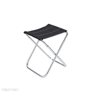 High quality folding aluminum alloy fishing stool outdoor camping stool