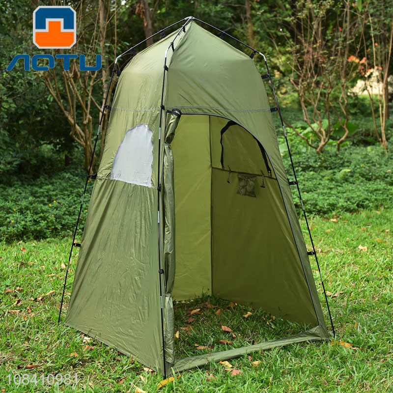 Factory supply pop up shower tent portable outdoor camping toilet tent
