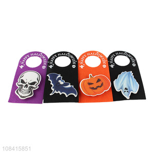 High quality battery operated led flashing Halloween door hanging ornaments