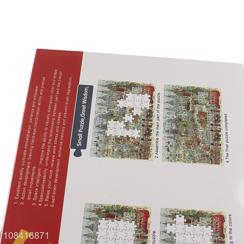 Wholesale 1000 piece paper jigsaw puzzles for adults and kids