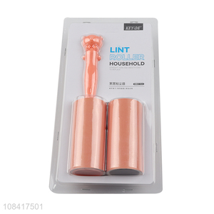 Factory price replaceable mini lint roller brush for sale