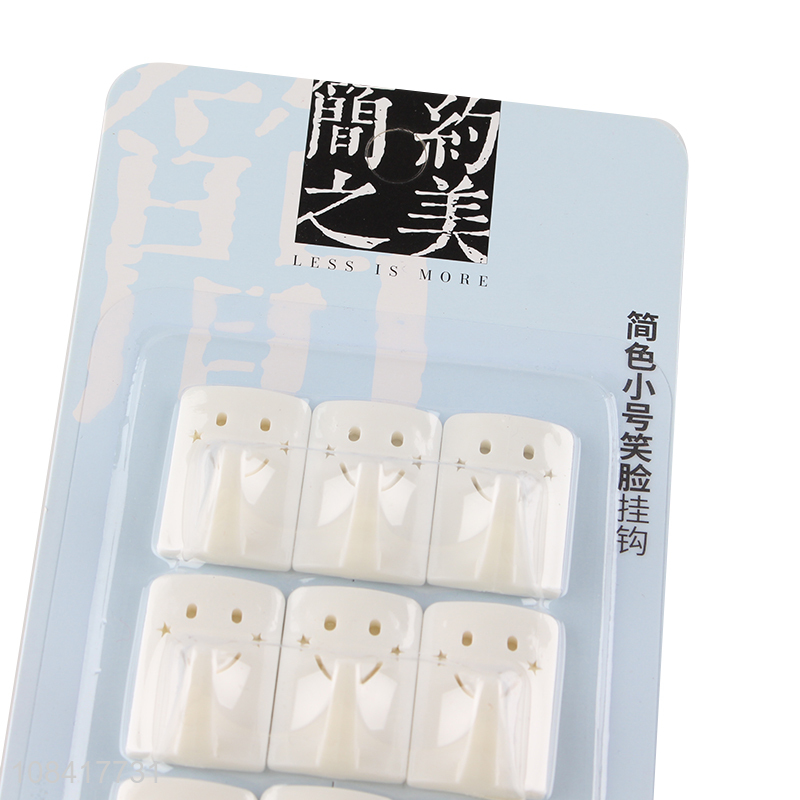 Factory price plastic sticky hooks home wall hanging hooks