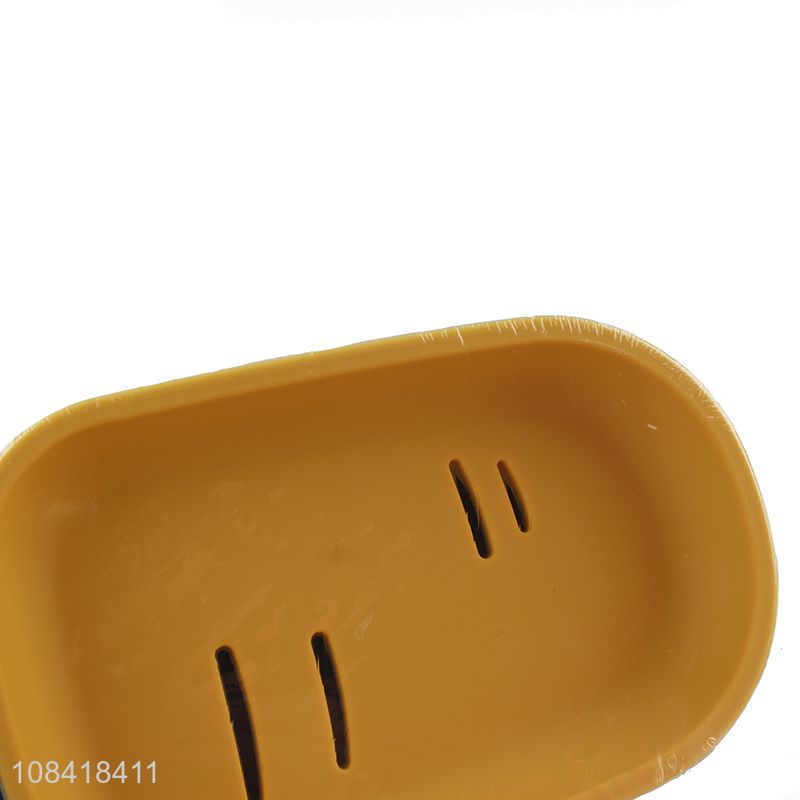 Wholesale carrot shaped plastic soap dish soap holder for bathroom