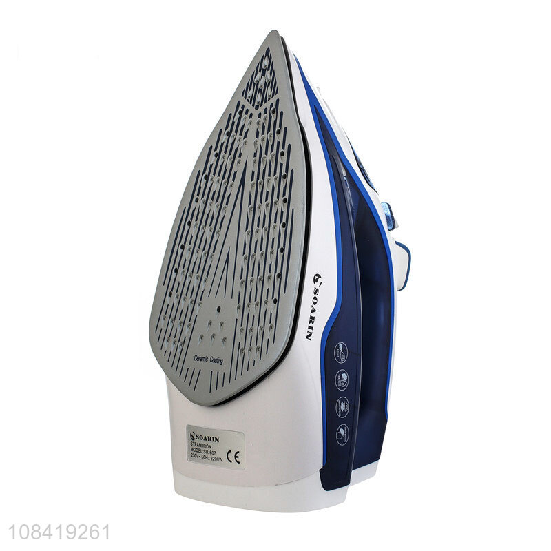 New arrival ceramic electric iron small portable steam iron