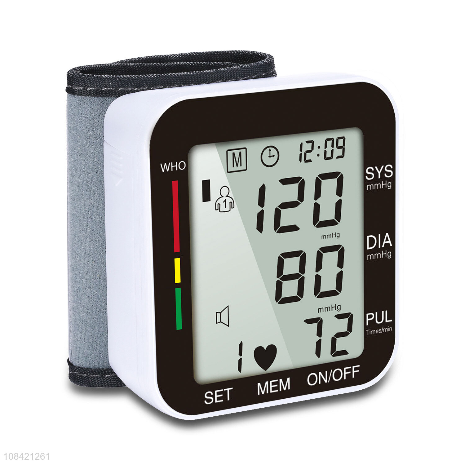 Spot intelligent wrist electronic blood pressure monitor for sale