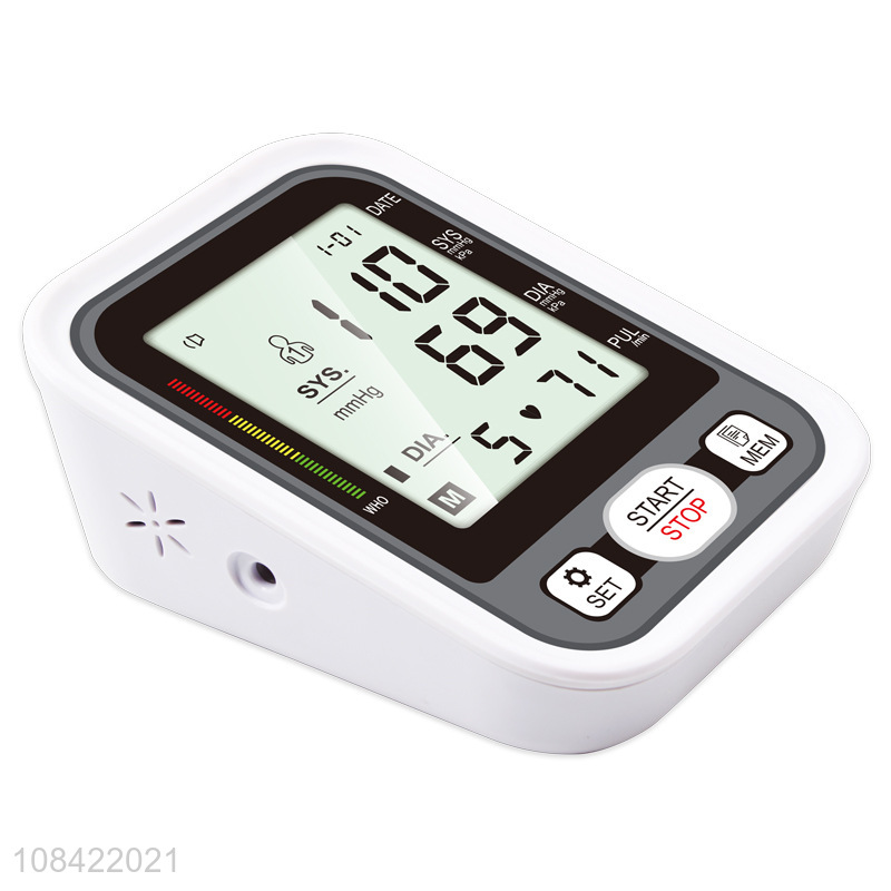 High quality voice broadcast automatic arm blood pressure monitor blood pressure machine