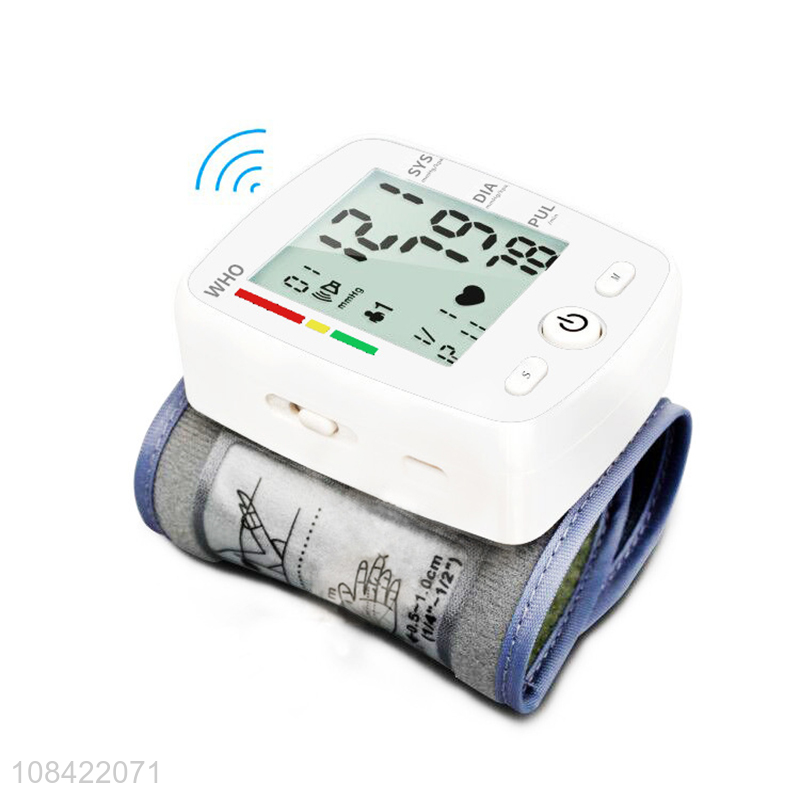China imports high accuracy voice broadcast automatic wrist blood pressure monitor