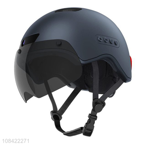 China factory adult bike smart helmet with driving recorder