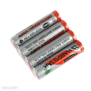 Good quality R03P 1.5V AAA zinc manganese battery dry batteries