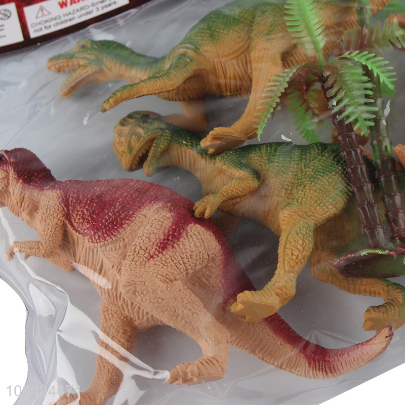 Hot selling dinosaur model toys kids safety animal toys