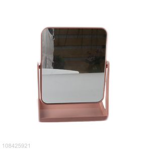 Online wholesale plastic cosmetic makeup mirror for desktop